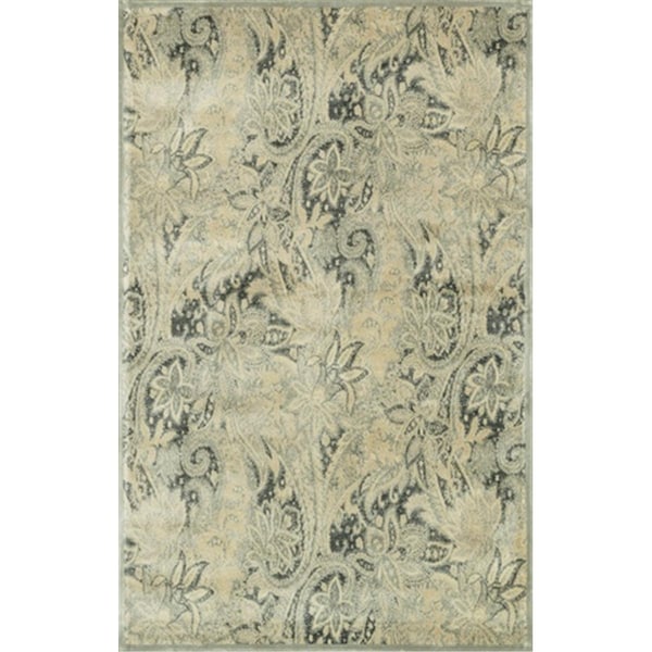 Loloi 12 Ft. X 15 Ft. Nyla Rectangular Shape Power Loomed Area Rug- Cream And Slate NYLANY-23CRSLC0F0 - main